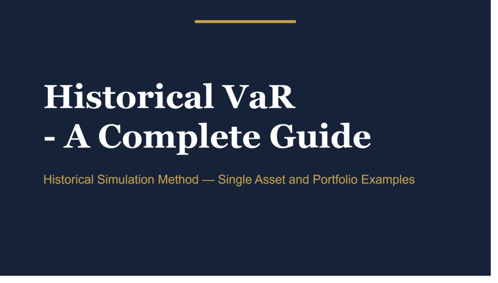 Historical VaR