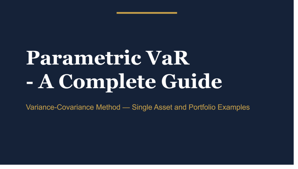 Parametric VaR